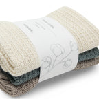 Ecovask Face Cloth 3pack Sea Glass