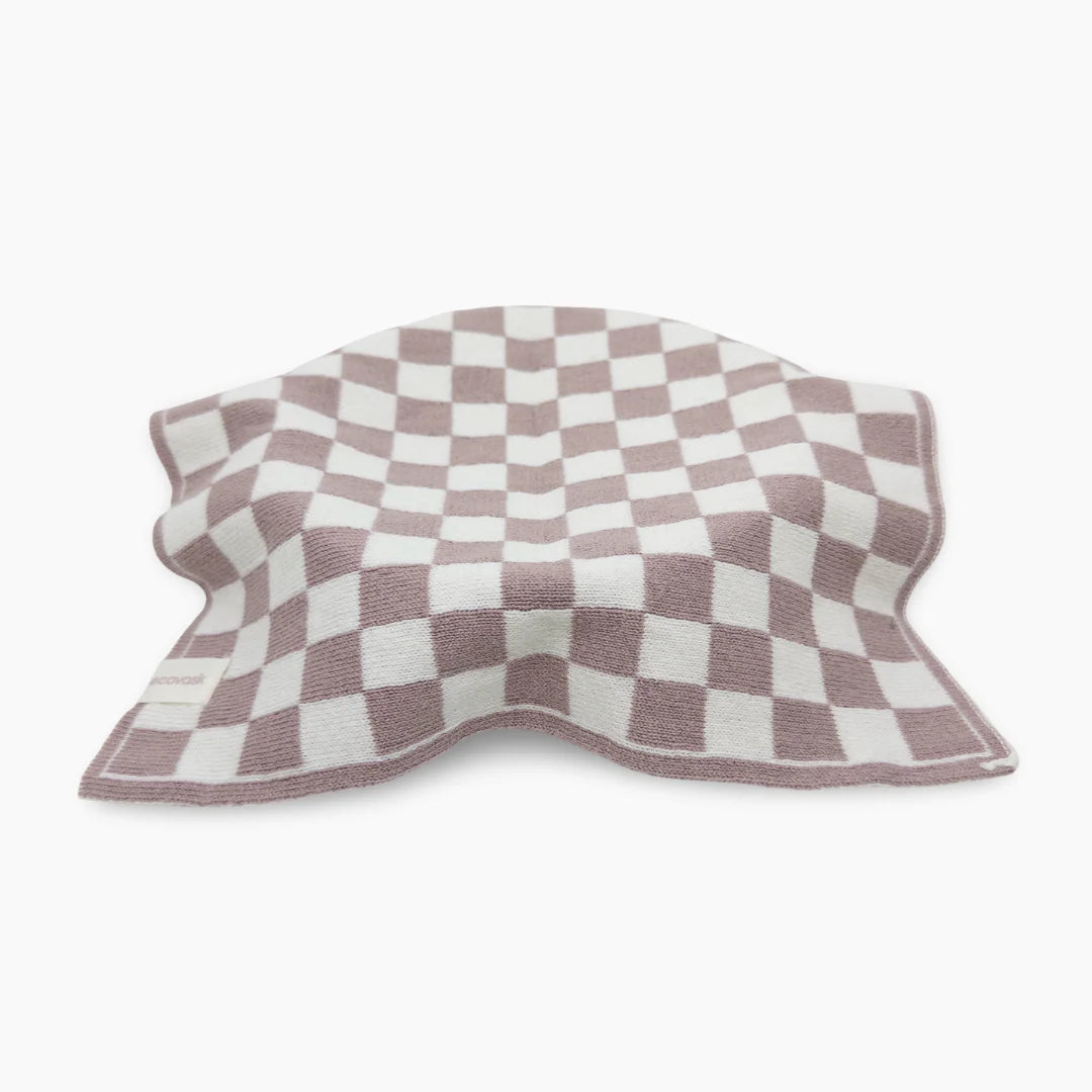 Ecovask Multi Cloth 2pack Orchid Chequer