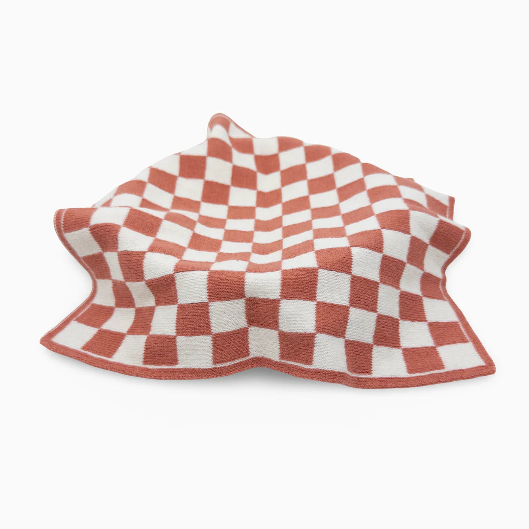 Ecovask Multi Cloth 2pack Coral Chequer