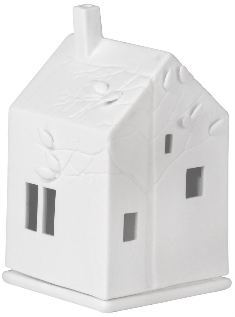 Tree Porcelain Tealight House