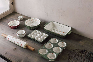 Camelia Set of 4 Stoneware Nesting Bowls