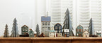 Alsace Tea Light House Navy (YA0054)