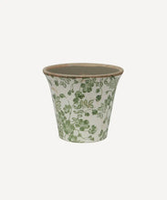 Load image into Gallery viewer, Botanical Fluted Pot Large