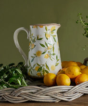Load image into Gallery viewer, Botanical Lemon Jug Tall
