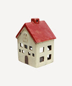 Villa Red & White Tea Light (YA0001)