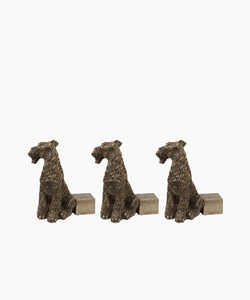 Scottie Dog Pot Stand Large