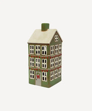 Load image into Gallery viewer, Alsace Tea Light Grande Chalet Christmas Green (YA0059)