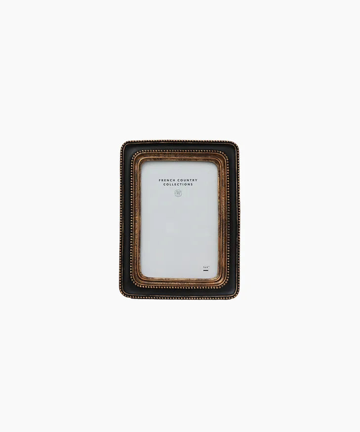 Beaded Frame Black 4x6