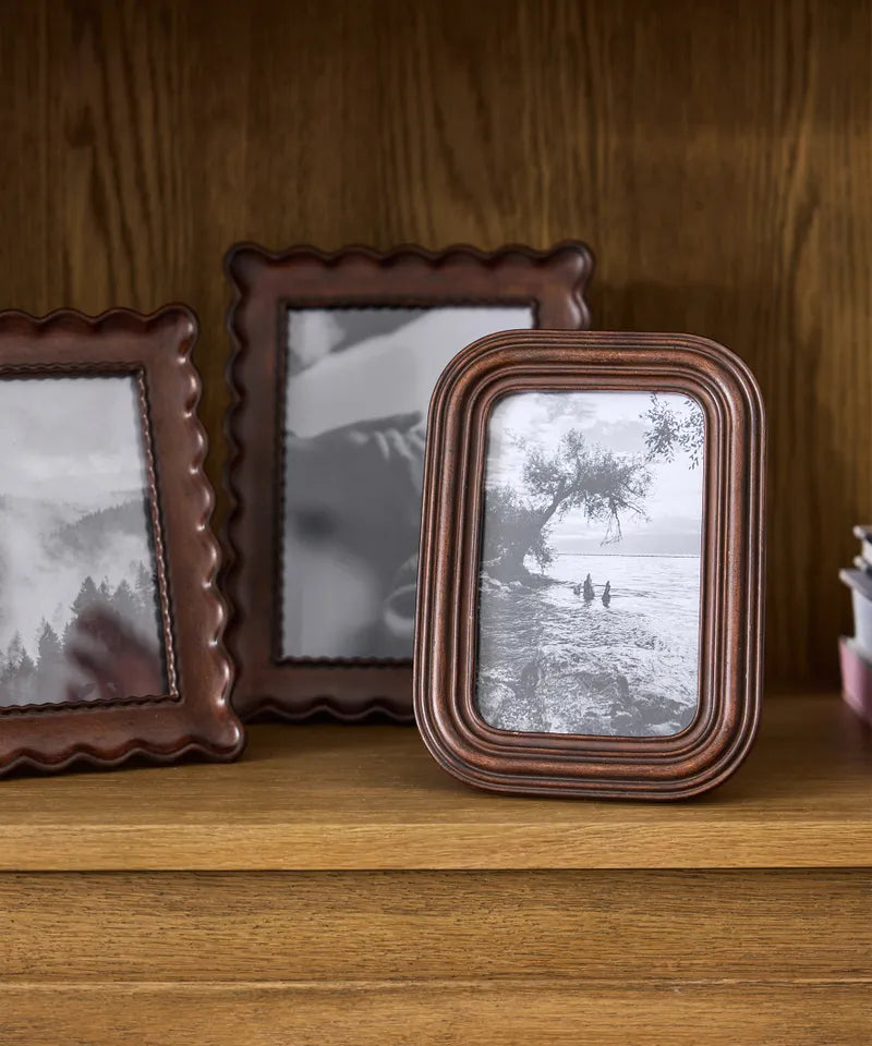 Chestnut Ribbed Frame 4x6