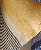 Striped Sides Curry Tea Towel