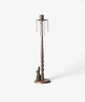 Rabbit & Crystal Candleholder Extra Tall