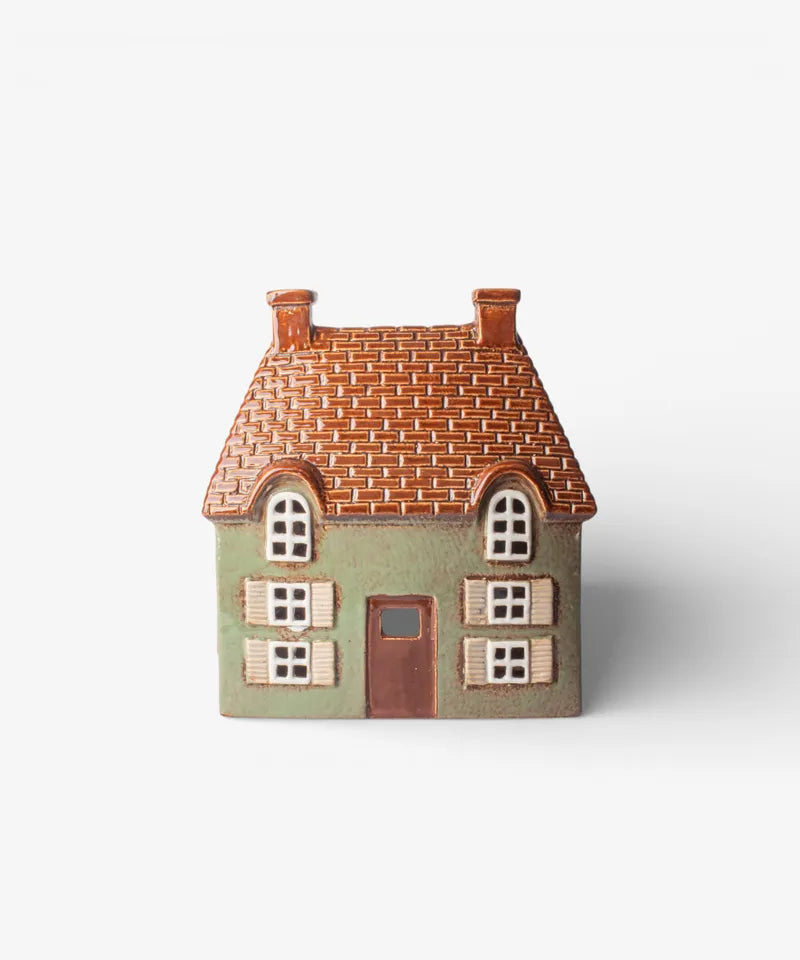 Cotswold Tealight Cottage Seagreen (YA0092)