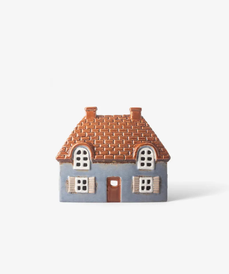 Cotswold Tealight Cottage Blue (YA0093)