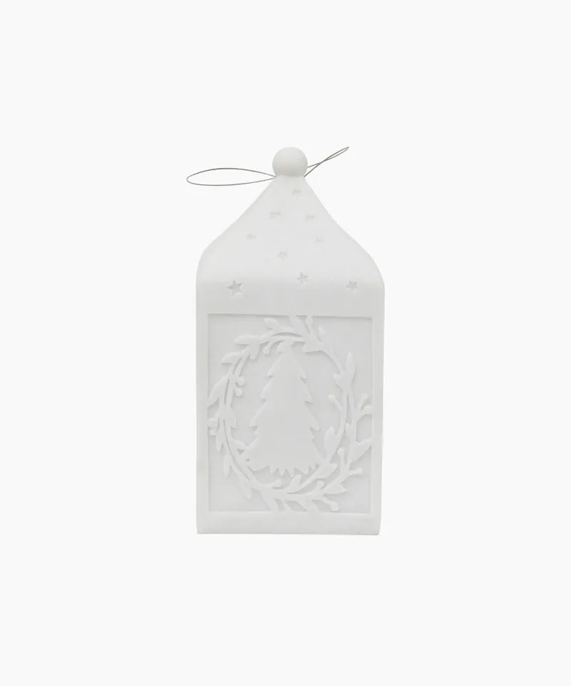 Lantern with Tree Lightup Large