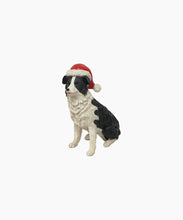 Load image into Gallery viewer, Sheep Dog with Santa Hat