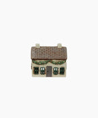 Christmas Tea Light Cottage with Swag