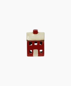 Alsace Petite tea Light Chalet Red Cream
