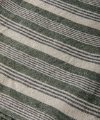Atelier Stripe Teatowel Green