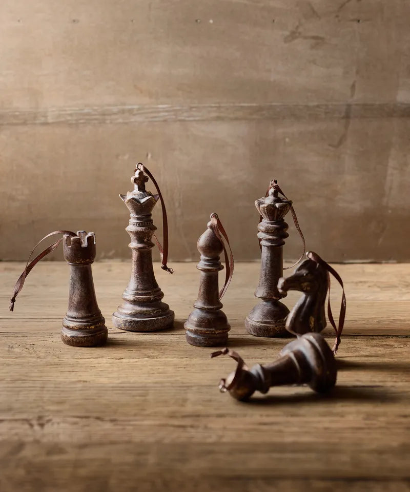 Hanging Chess Pieces