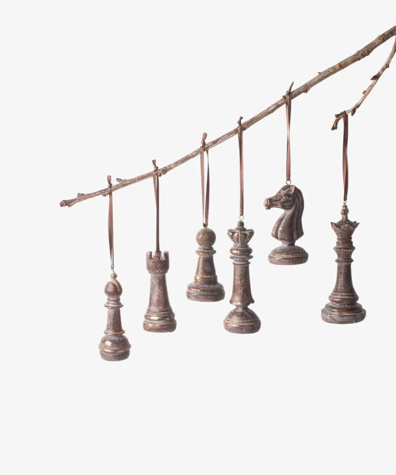 Hanging Chess Pieces