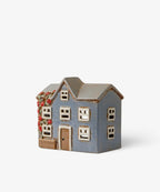 PRE-ORDER Devon Peak Tea Light Cottage Cornflour YA0110