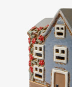 PRE-ORDER Devon Peak Tea Light Cottage Cornflour YA0110