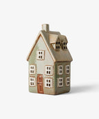 PRE-ORDER Devon Tea Light Cottage Tall Sage YA0112