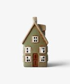 PRE-ORDER Devon Tea Light Cottage Tall Sage YA0112