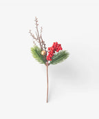 Festive Sprig Pick 4piece