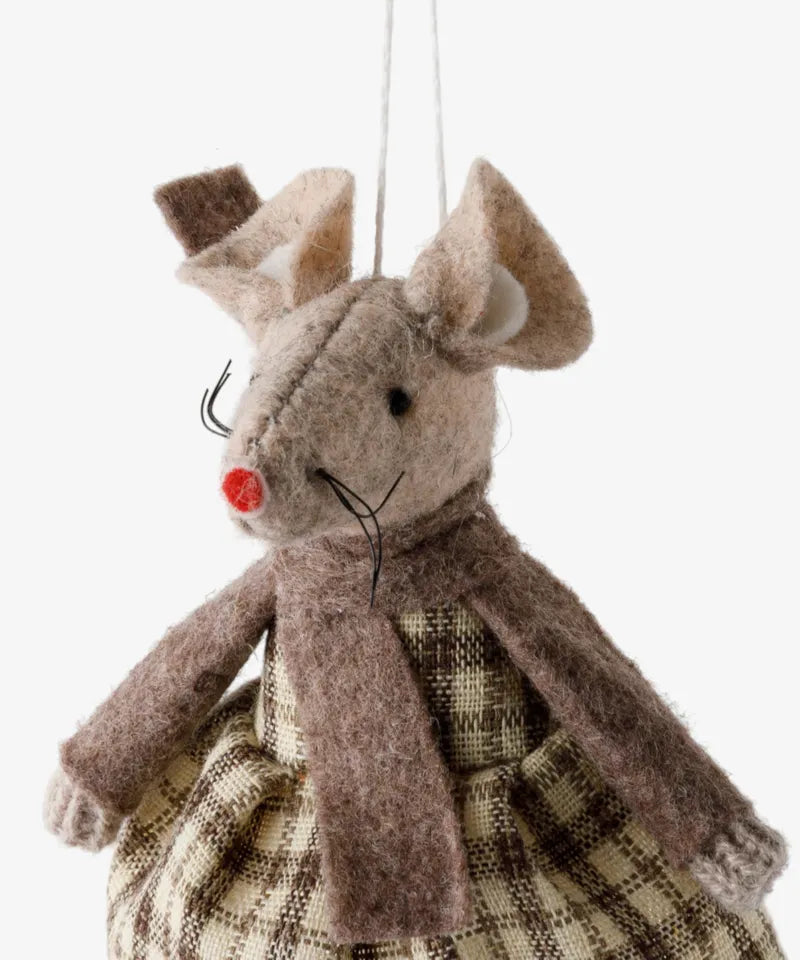 Brown Hilary Mouse Hanging