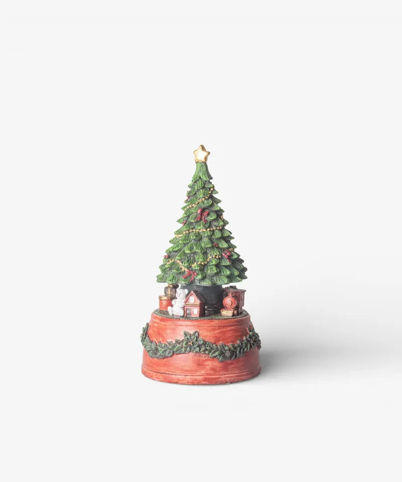 Classic Noel Tree Music Box