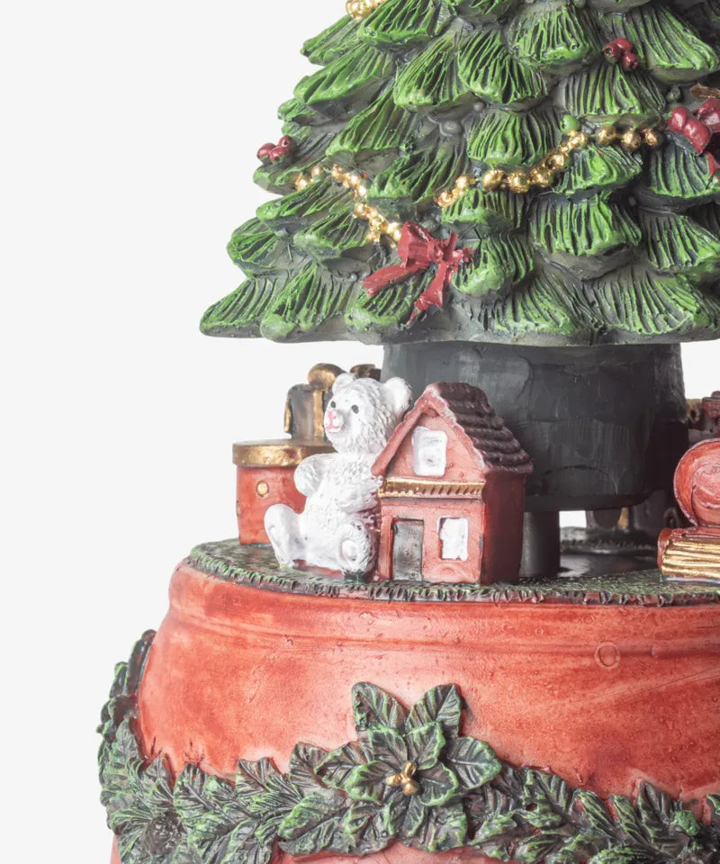 Classic Noel Tree Music Box