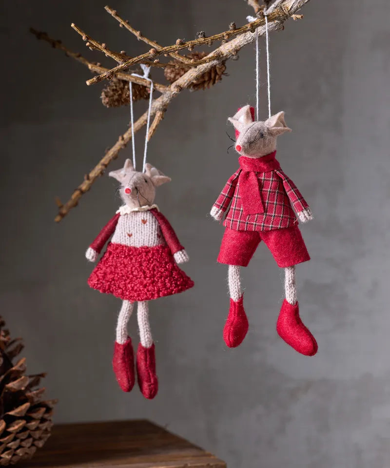 Red Harry Mouse Hanging