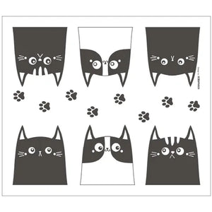 Florence Dish Cloths Black Cats