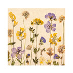 HF Pressed Flowers Napkins