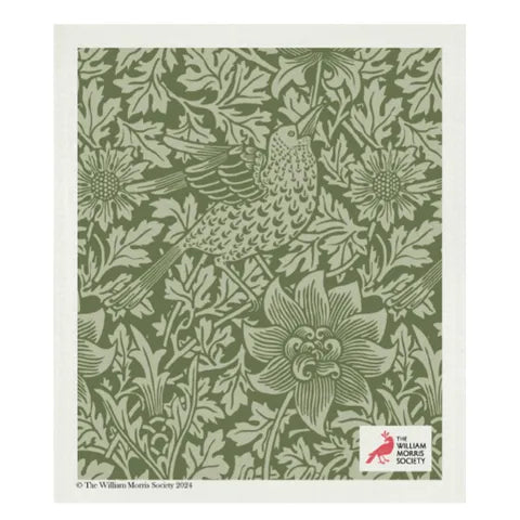 WM Swedish Dish Cloth Bird & Anemone