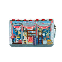 Load image into Gallery viewer, Vintage Rose Med Ziparound Wallet