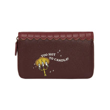 Load image into Gallery viewer, Mystic Wicks Candle &amp; Wandmakers Medium Ziparound Wallet