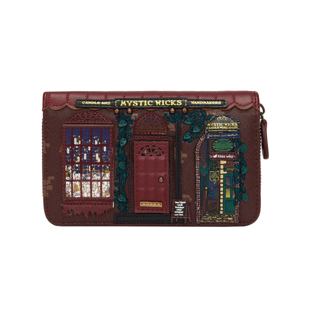 Mystic Wicks Candle & Wandmakers Medium Ziparound Wallet