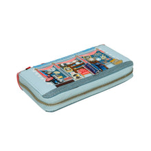 Load image into Gallery viewer, Vintage Rose Large Ziparound Wallet