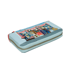 Vintage Rose Large Ziparound Wallet