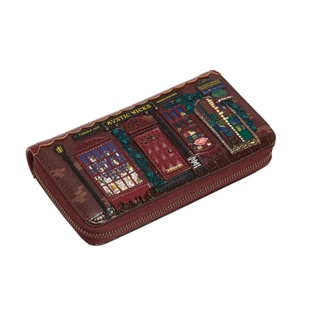 Mystic Wicks Candle & Wandmakers Large Ziparound Wallet