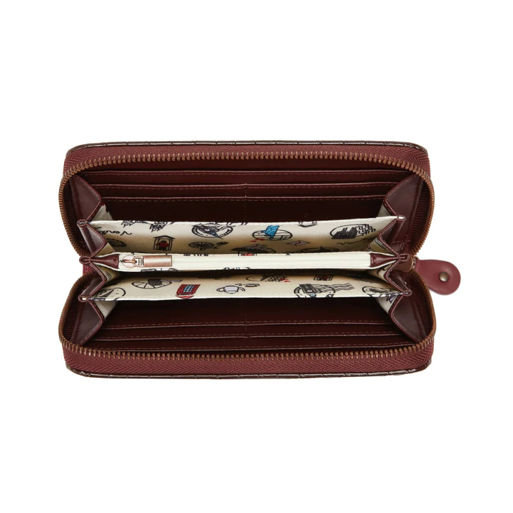 Mystic Wicks Candle & Wandmakers Large Ziparound Wallet