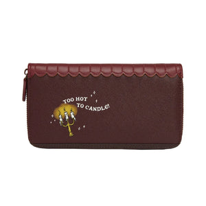 Mystic Wicks Candle & Wandmakers Large Ziparound Wallet