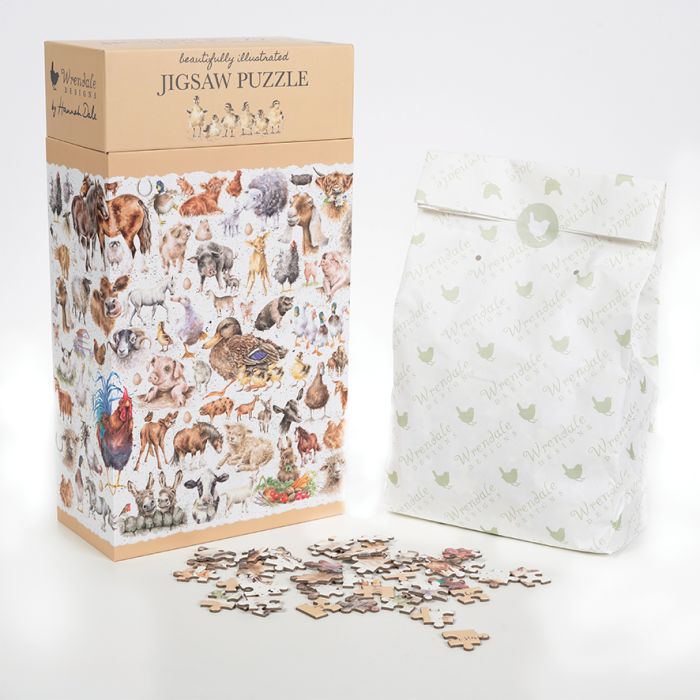Wrendale Puzzle Farmyard Friends