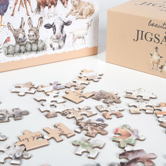 Wrendale Puzzle Farmyard Friends