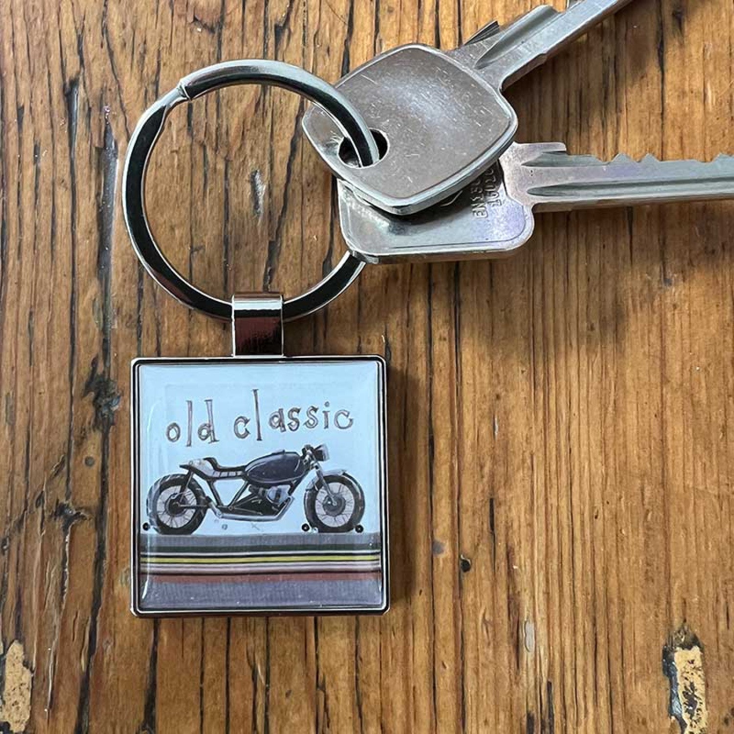 Classic Bike Keyrings