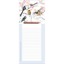 Load image into Gallery viewer, Magnetic Memo Pad Birds &amp; Berries