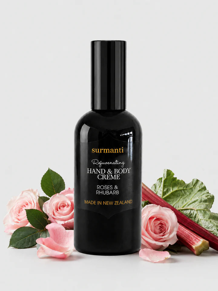 Roses & Rhubarb Hand & Body Cream 120ml