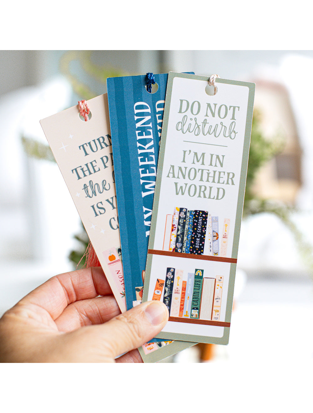 Forever Booked Do Not Disturb Bookmark